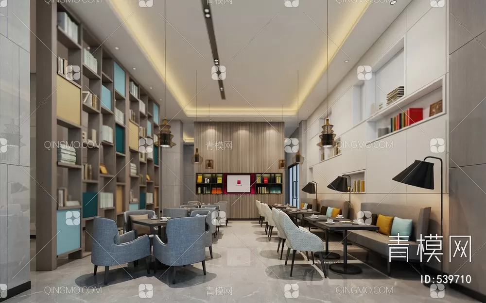 COFFEE SHOP 3D MODELS – 172 – PRO