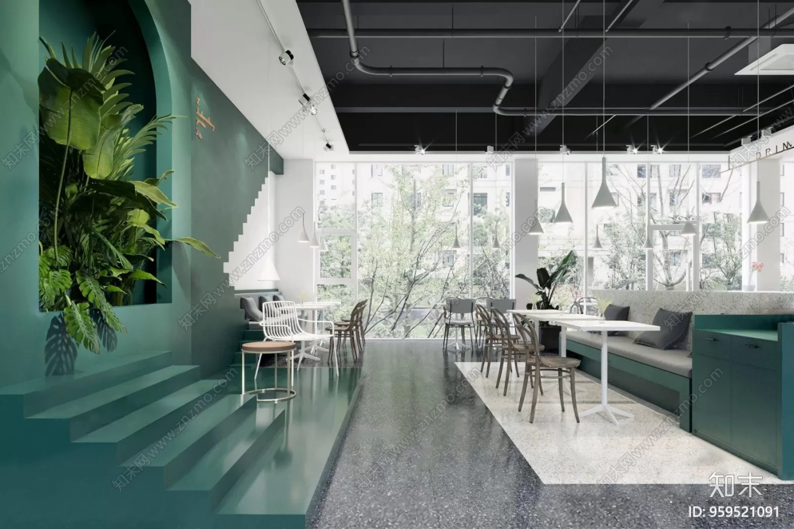 COFFEE SHOP 3D MODELS – 184 – PRO