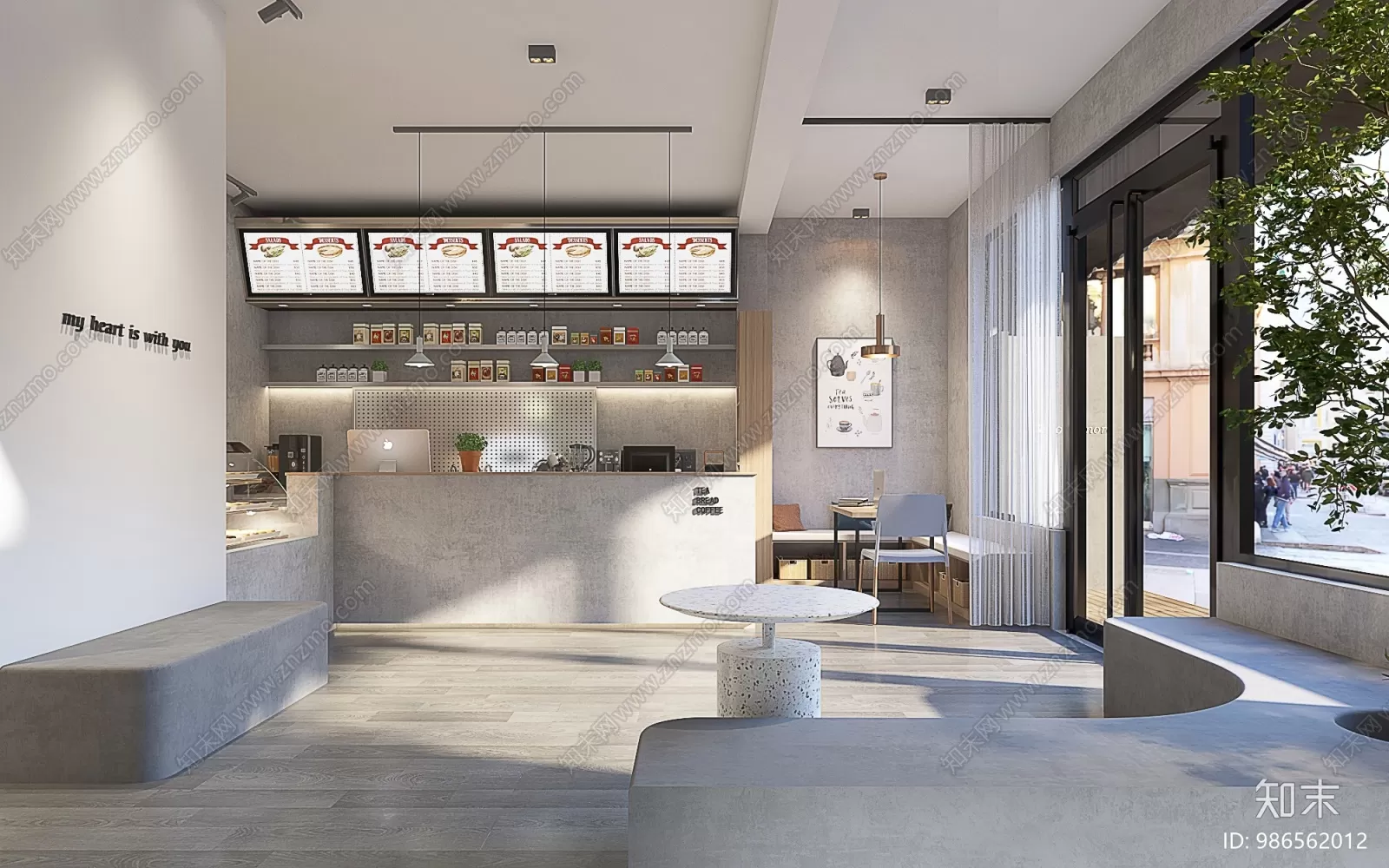 COFFEE SHOP 3D MODELS – 185 – PRO