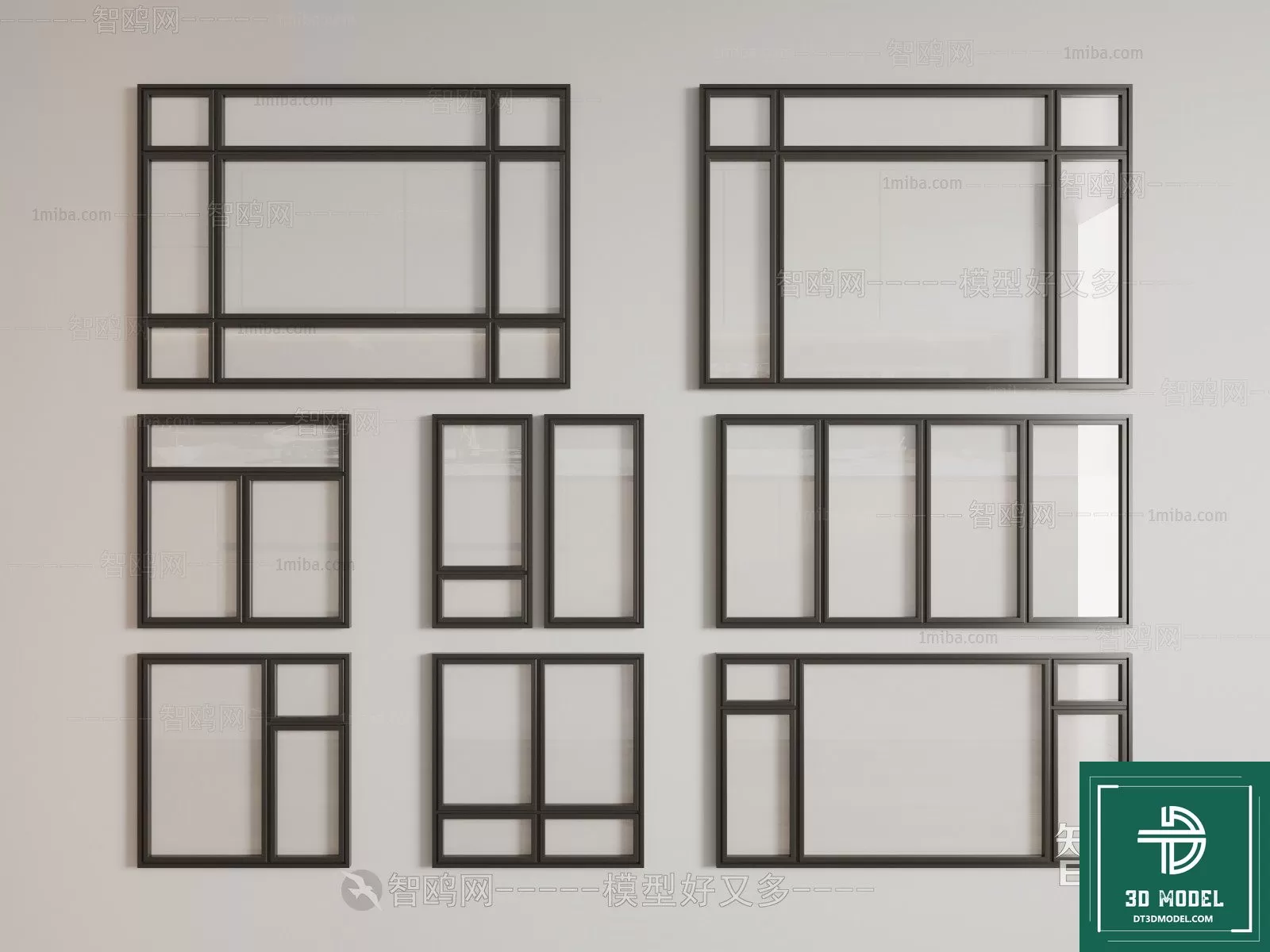 WINDOWS – DOORS – 3DSKYMODELS – 029 – PRO