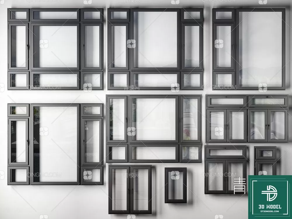 WINDOWS – DOORS – 3DSKYMODELS – 054 – PRO