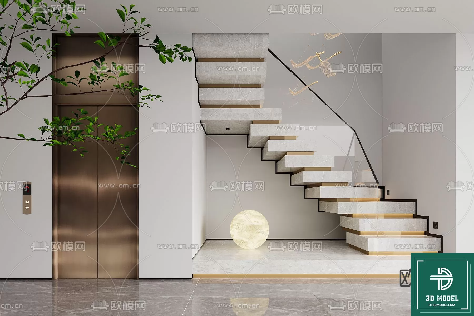 STAIR – 3DS MAX MODELS – 066 – PRO