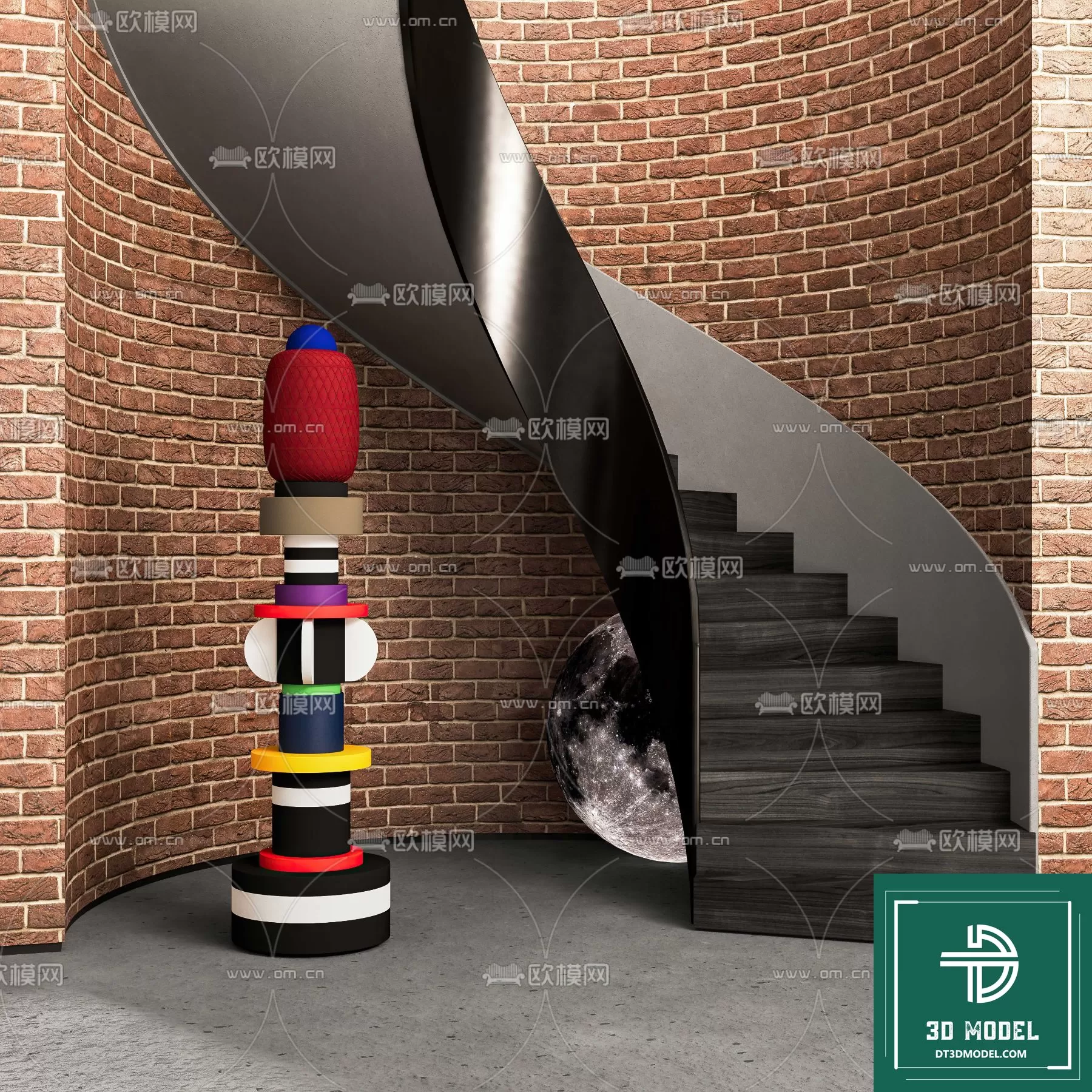 STAIR – 3DS MAX MODELS – 067 – PRO