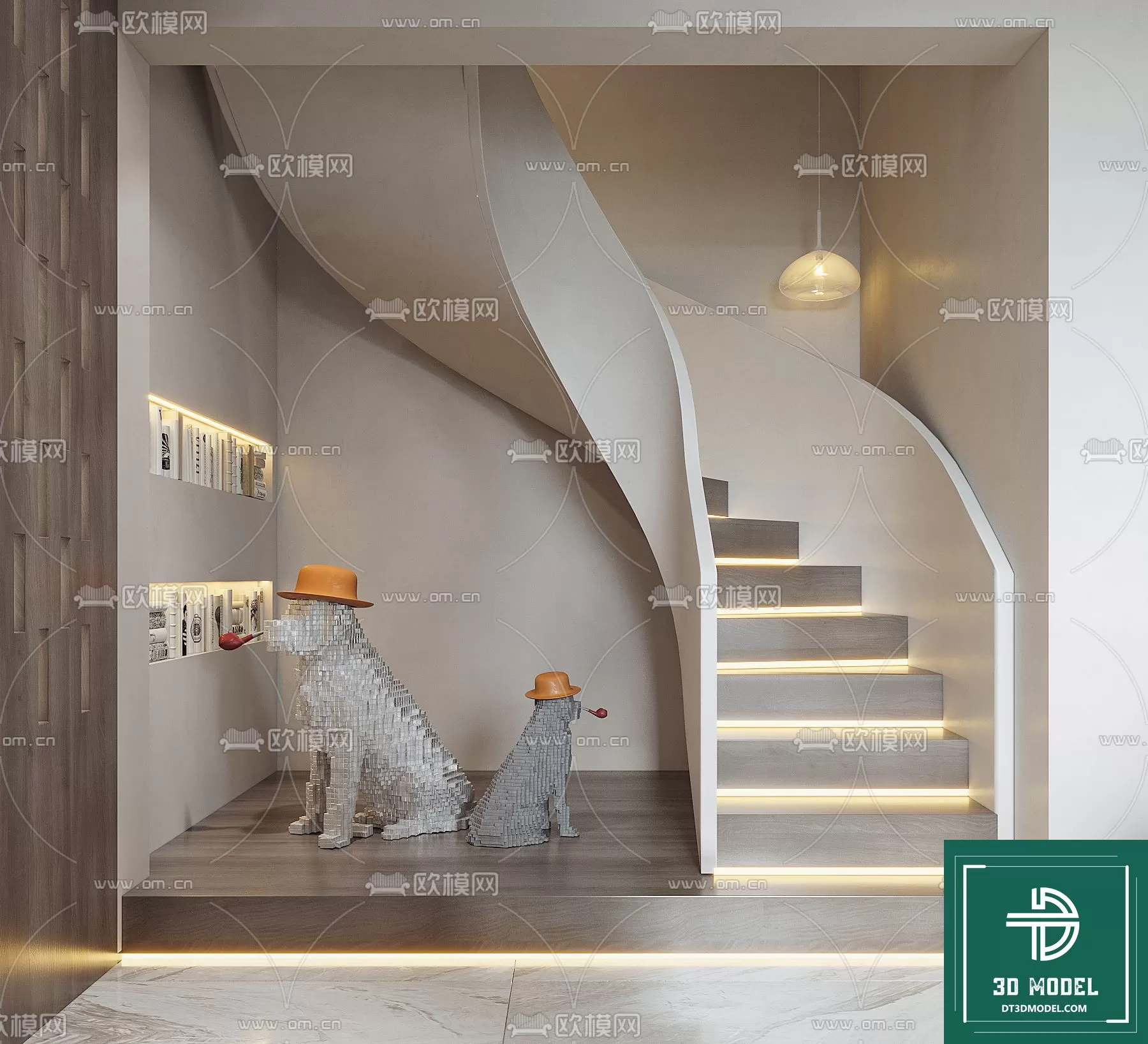 STAIR – 3DS MAX MODELS – 085 – PRO