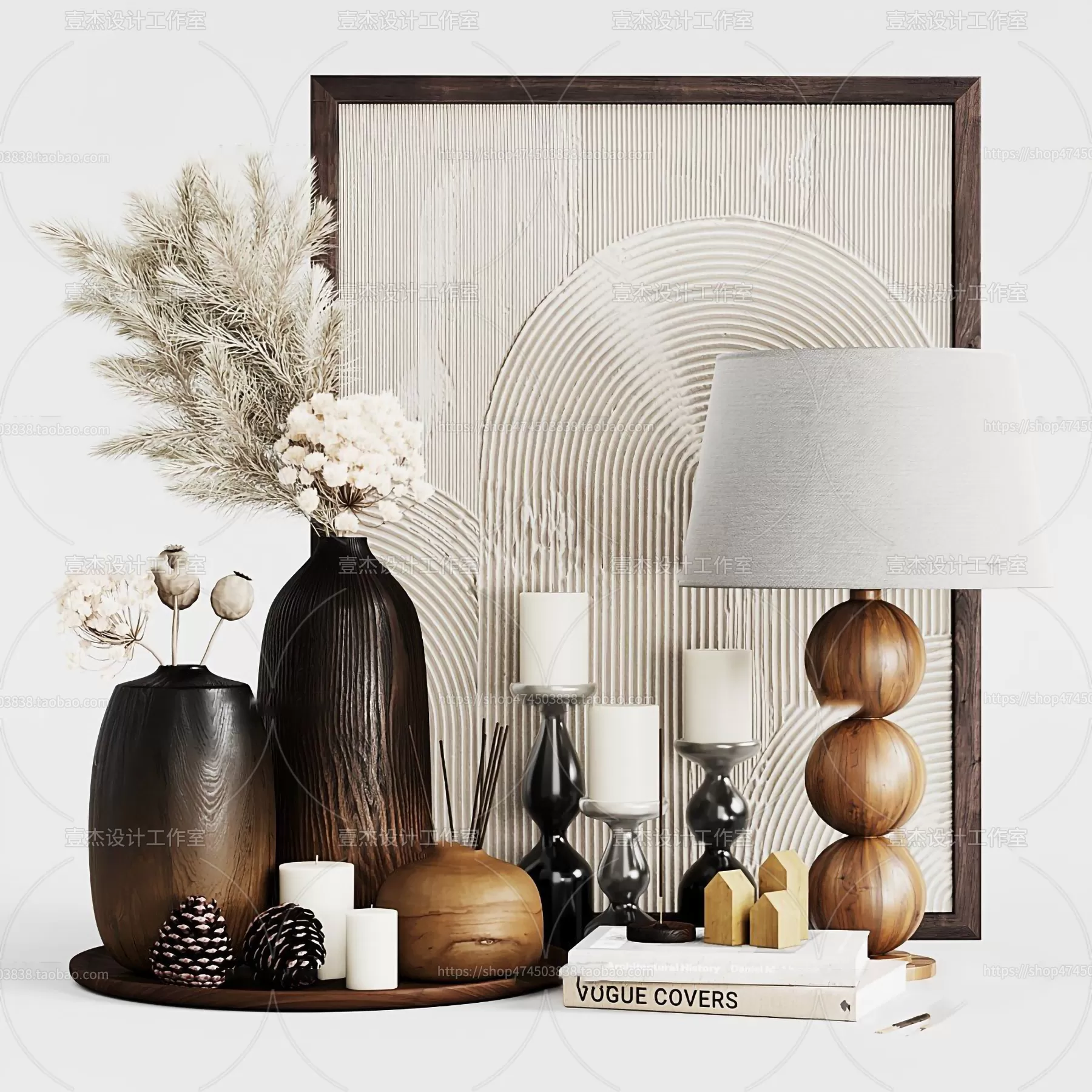 DECORATION SETS – 3D MODELS – 002 – PRO