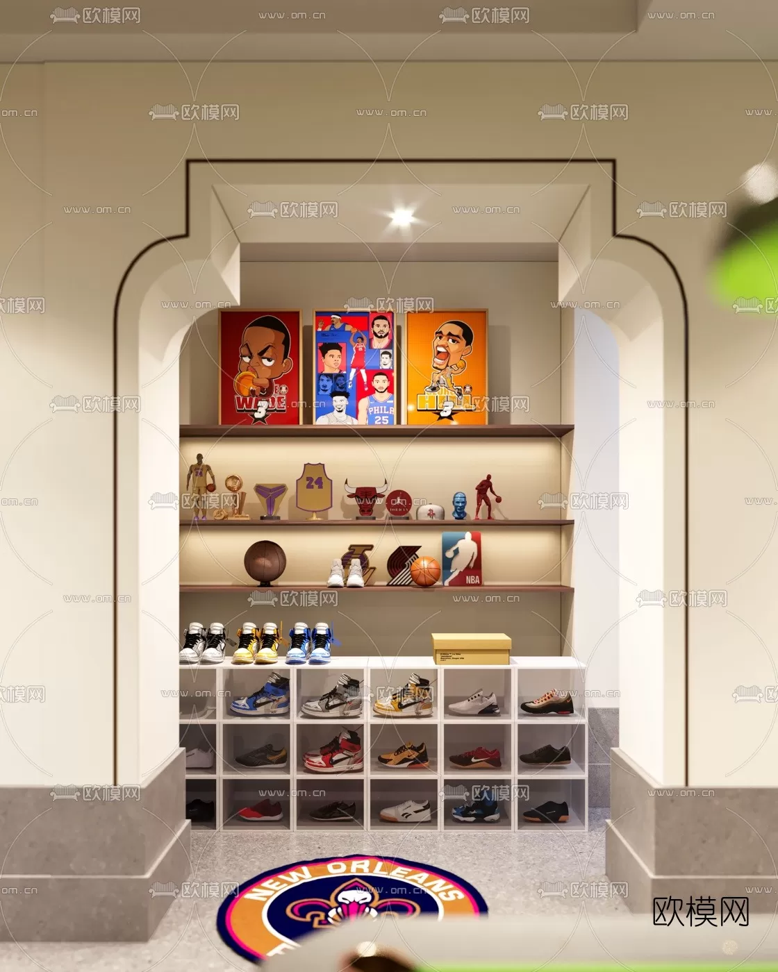 DECORATION SETS – 3D MODELS – 010 – PRO