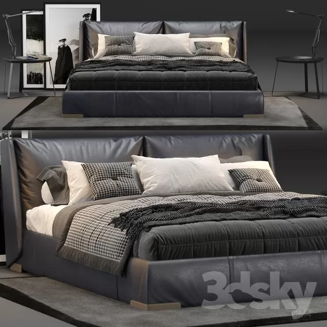 3DSKYMODEL – Bed – 2234