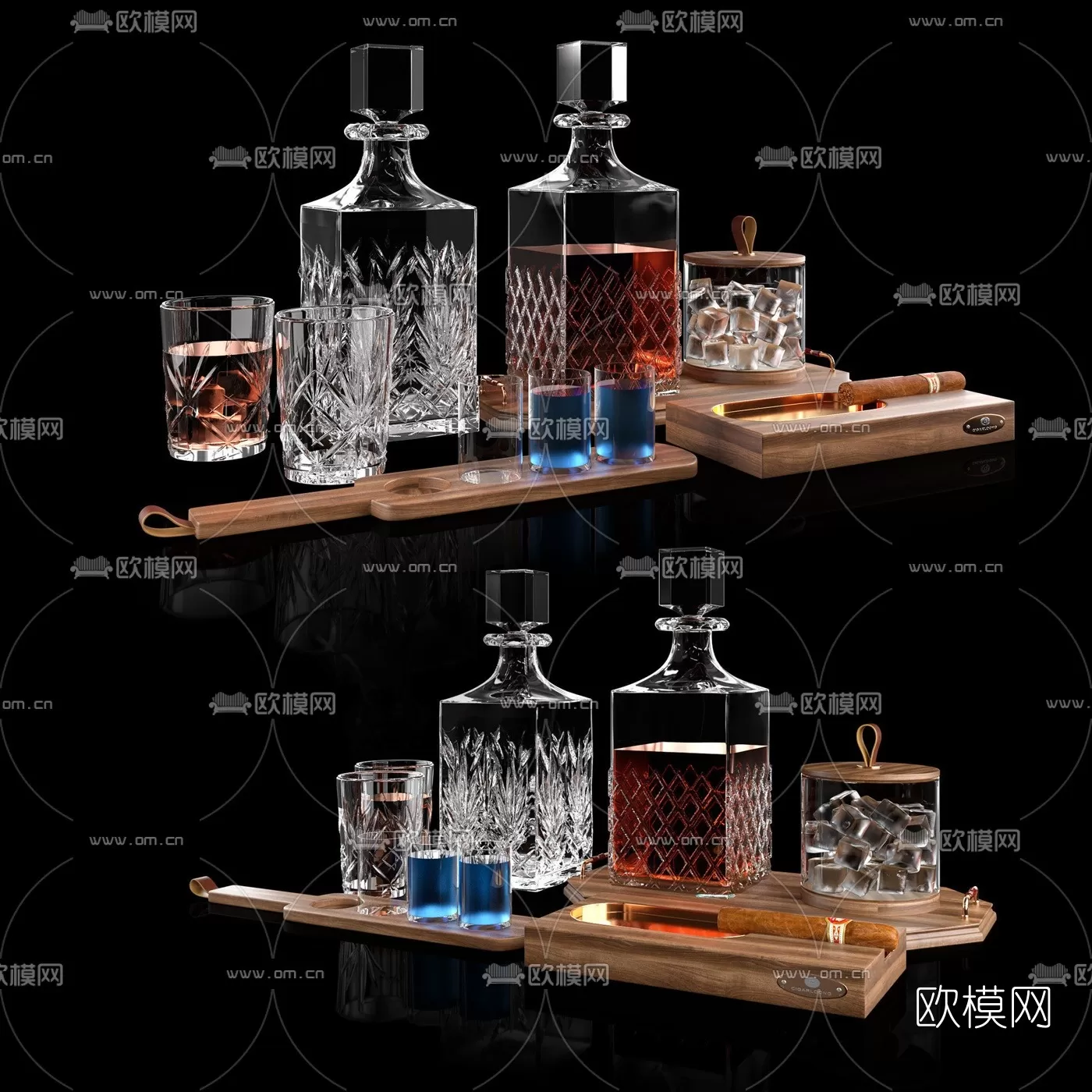 DECORATION SETS – 3D MODELS – 022 – PRO