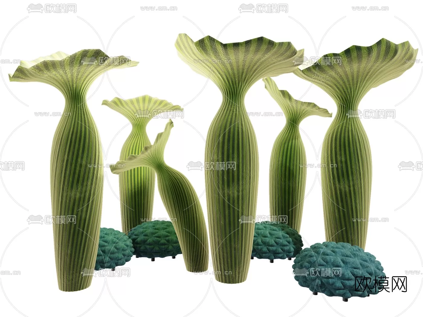 DECORATION SETS – 3D MODELS – 031 – PRO