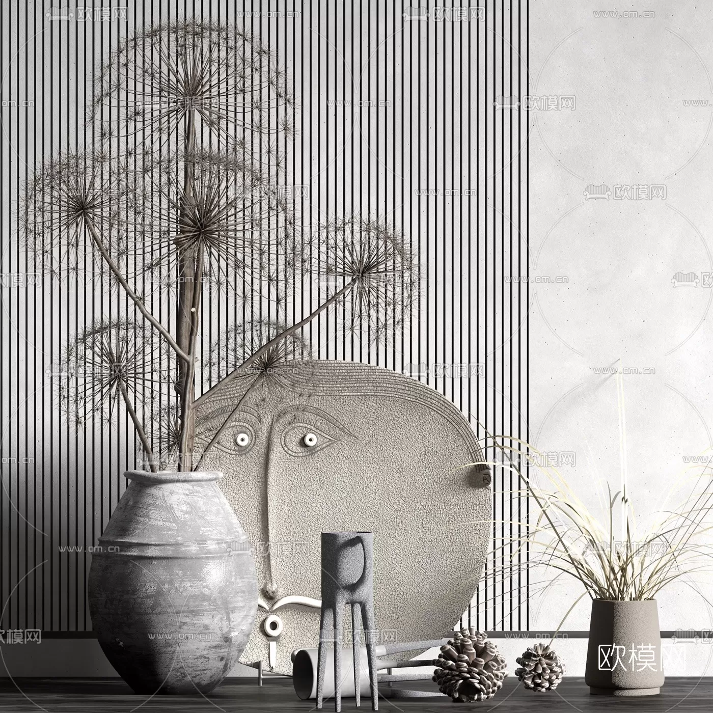 DECORATION SETS – 3D MODELS – 032 – PRO