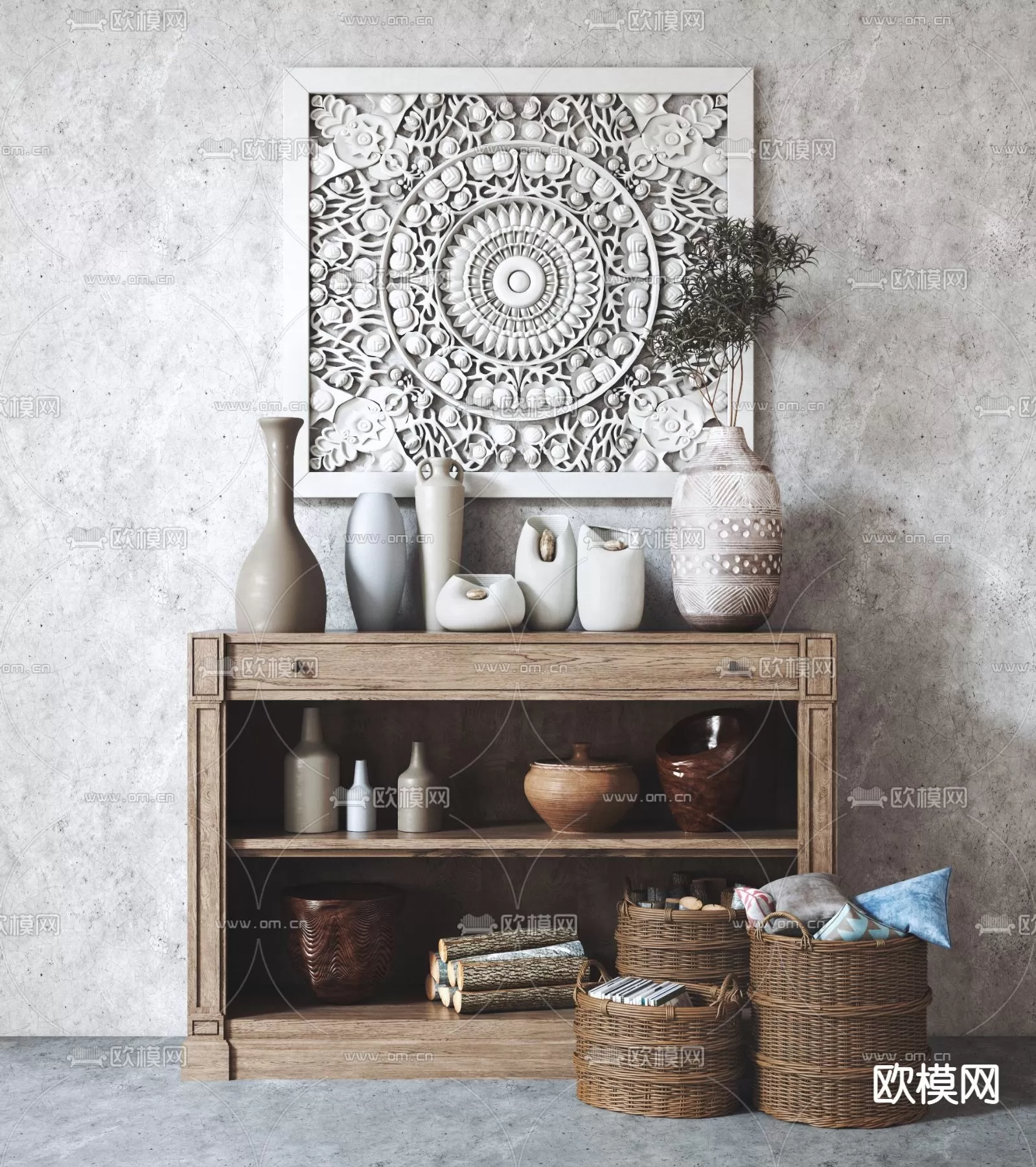 DECORATION SETS – 3D MODELS – 036 – PRO