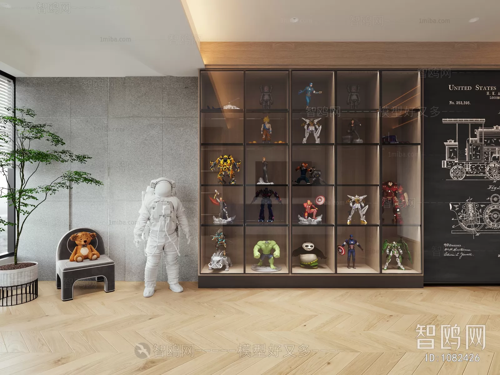 DECORATION SETS – 3D MODELS – 037 – PRO