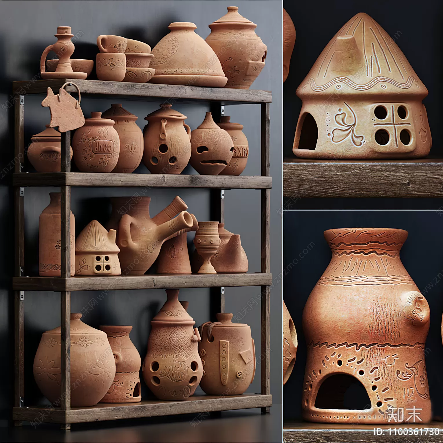 DECORATION SETS – 3D MODELS – 040 – PRO