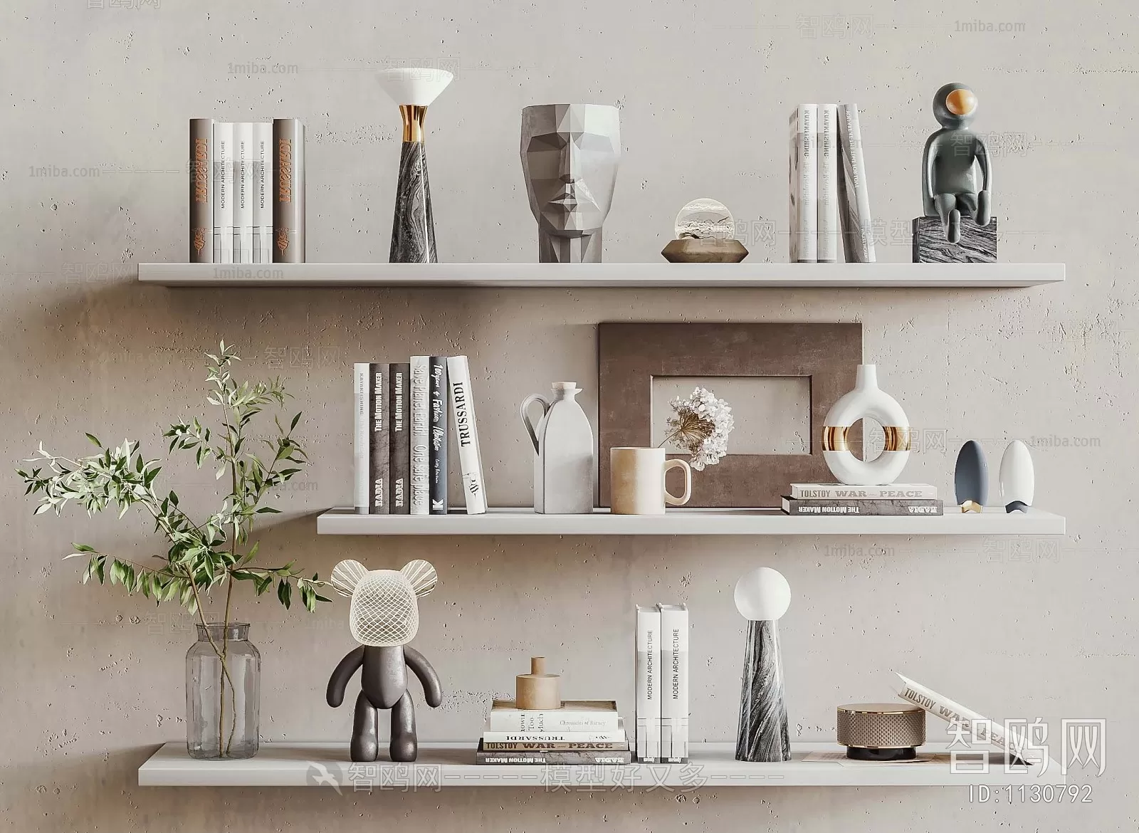 DECORATION SETS – 3D MODELS – 049 – PRO