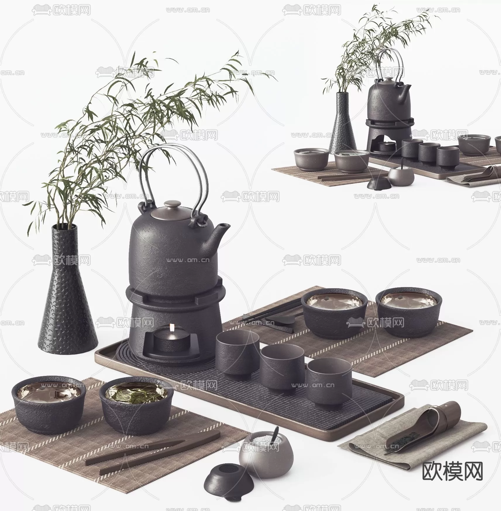 DECORATION SETS – 3D MODELS – 054 – PRO