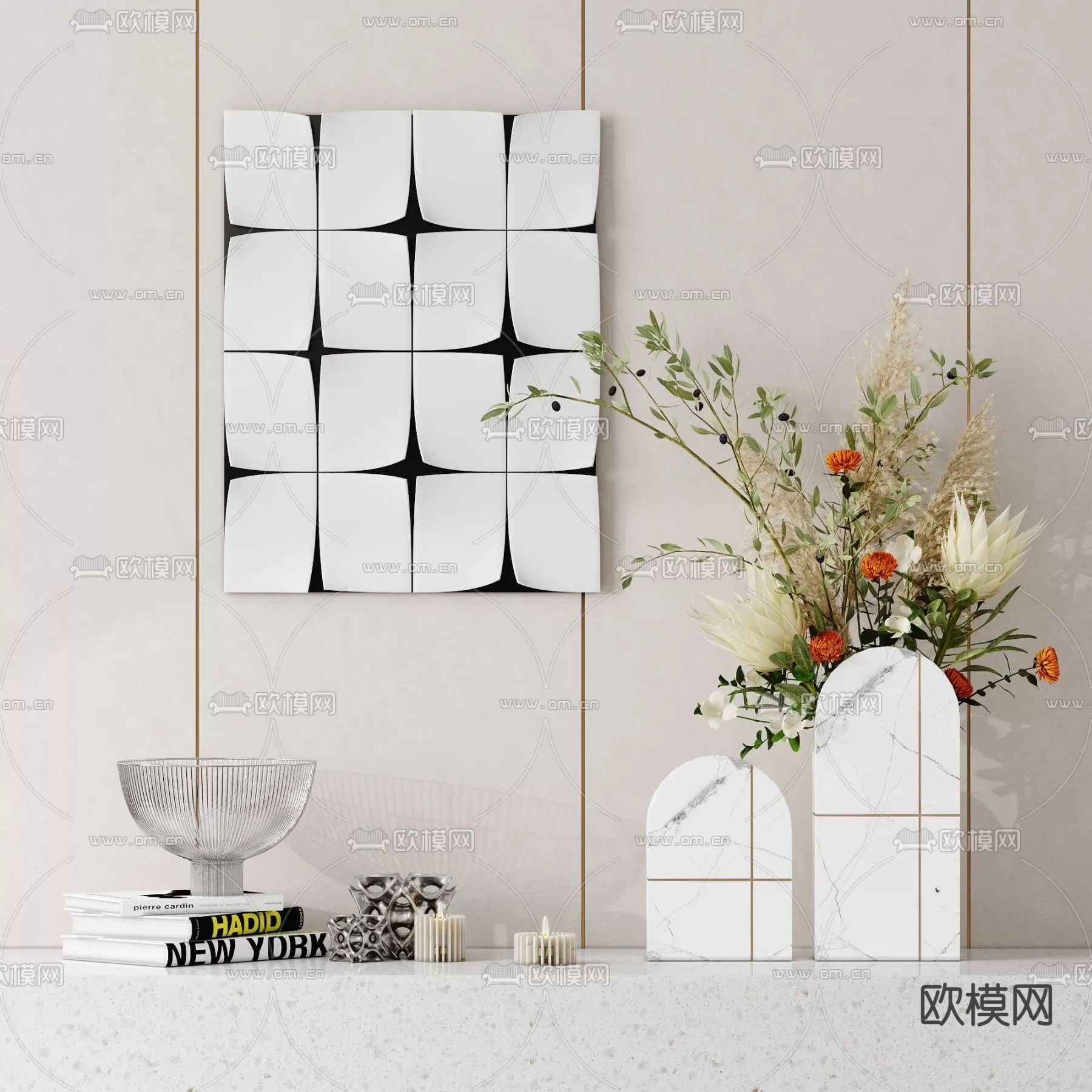 DECORATION SETS – 3D MODELS – 062 – PRO