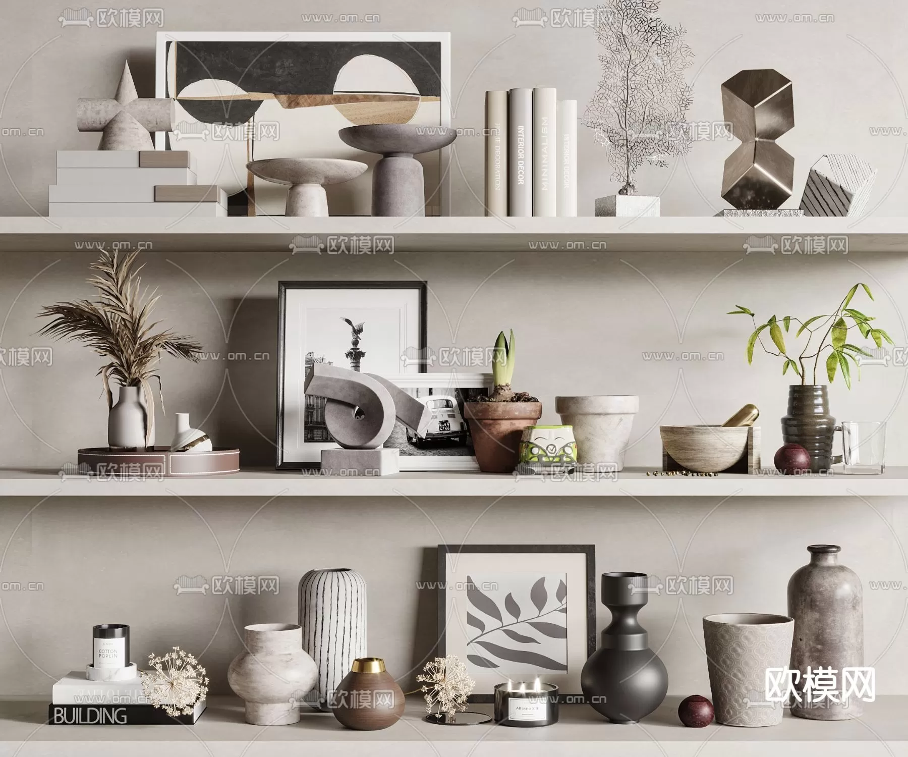 DECORATION SETS – 3D MODELS – 063 – PRO