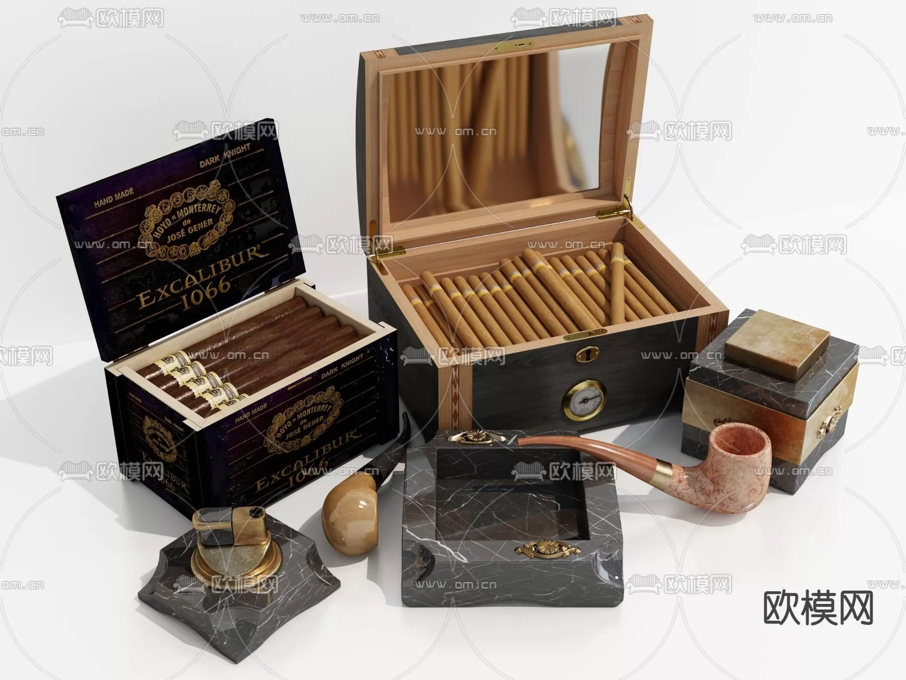 DECORATION SETS – 3D MODELS – 073 – PRO