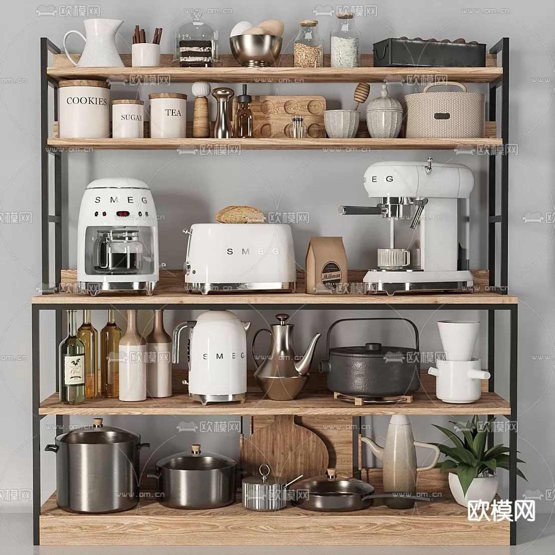 DECORATION SETS – 3D MODELS – 092 – PRO