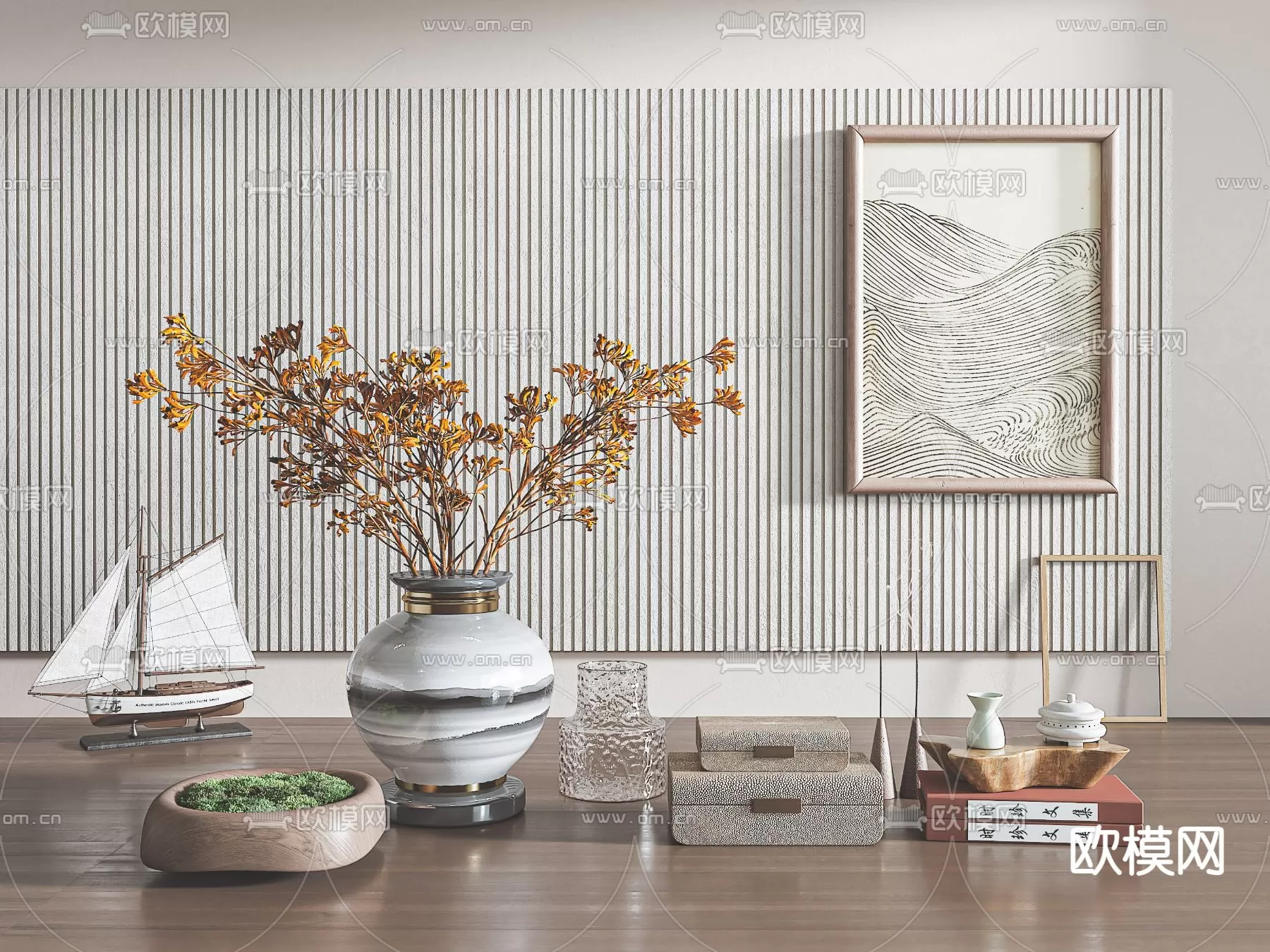 DECORATION SETS – 3D MODELS – 095 – PRO