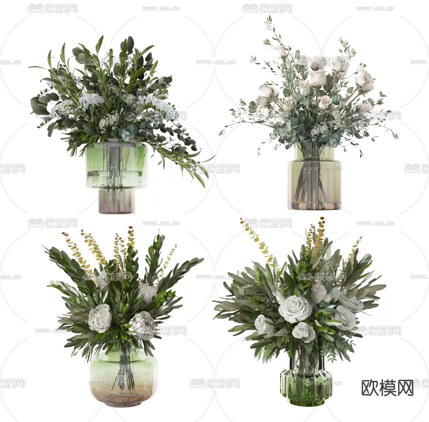 DECORATION SETS – 3D MODELS – 104 – PRO