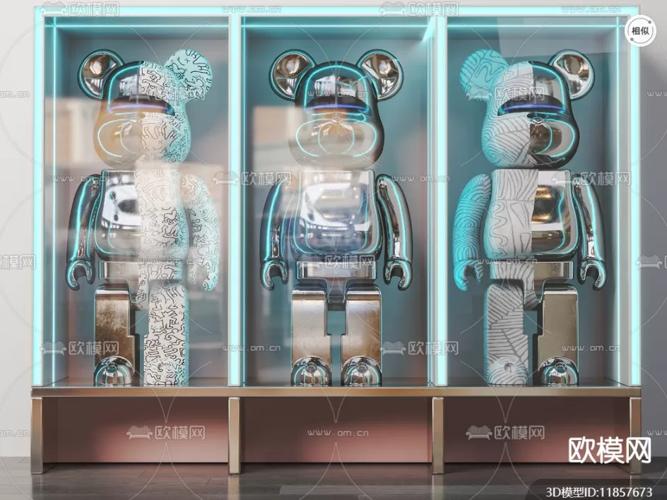 DECORATION SETS – 3D MODELS – 114 – PRO