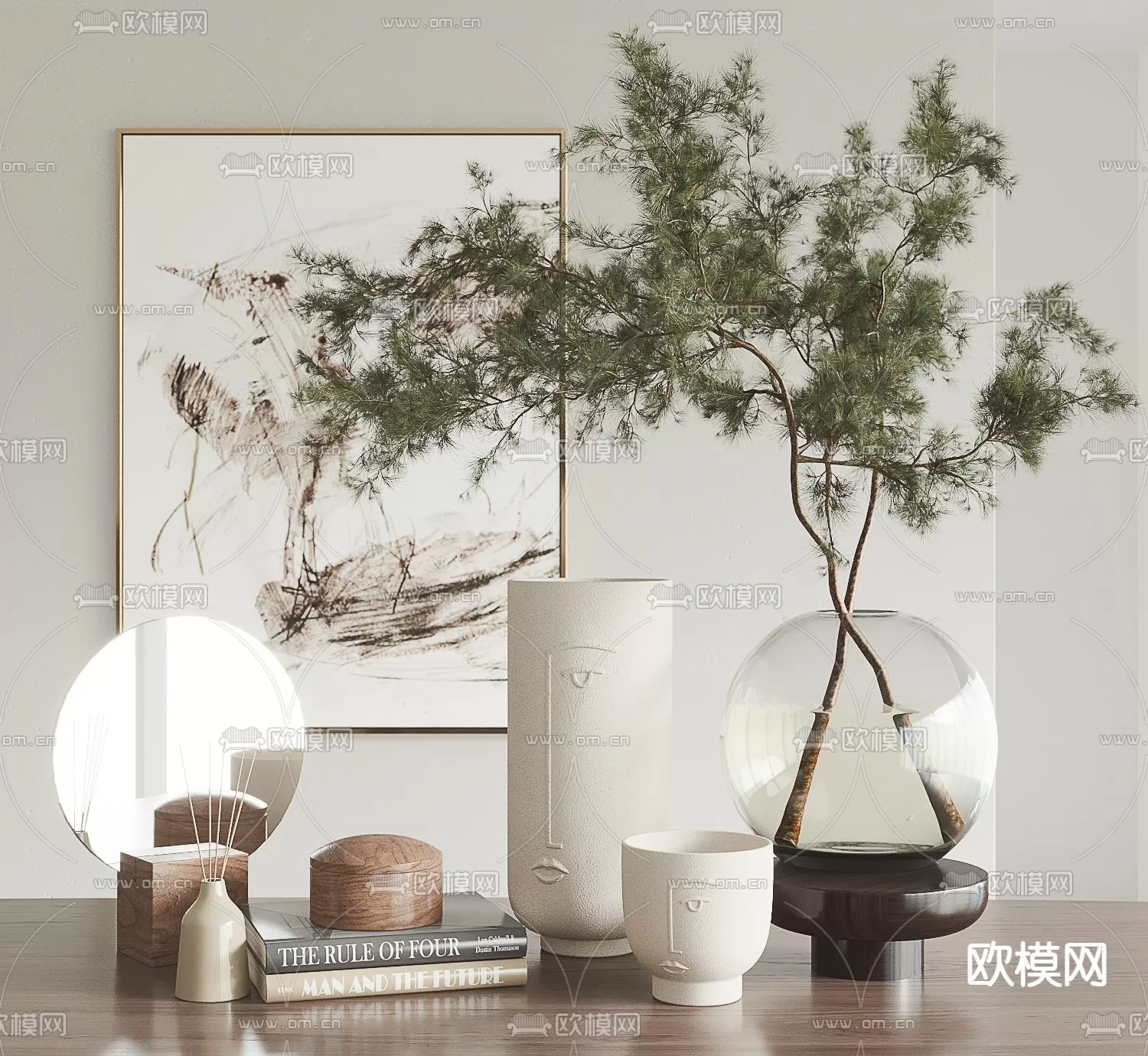 DECORATION SETS – 3D MODELS – 119 – PRO