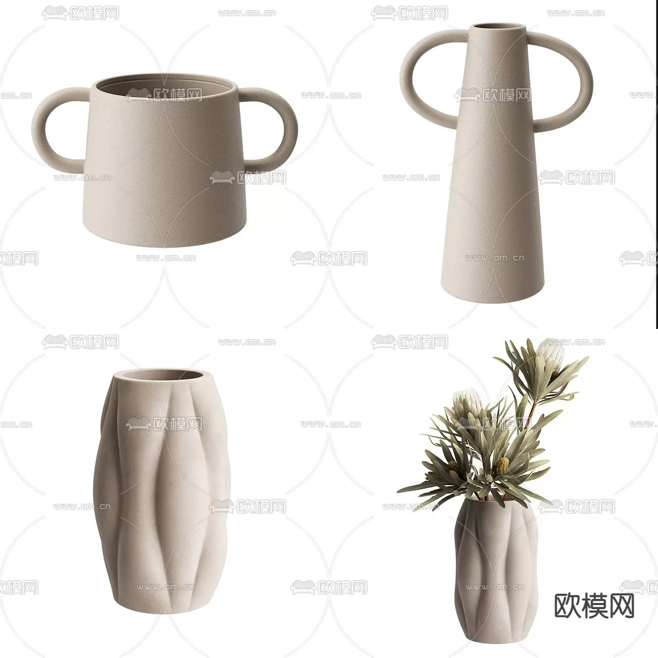 DECORATION SETS – 3D MODELS – 129 – PRO