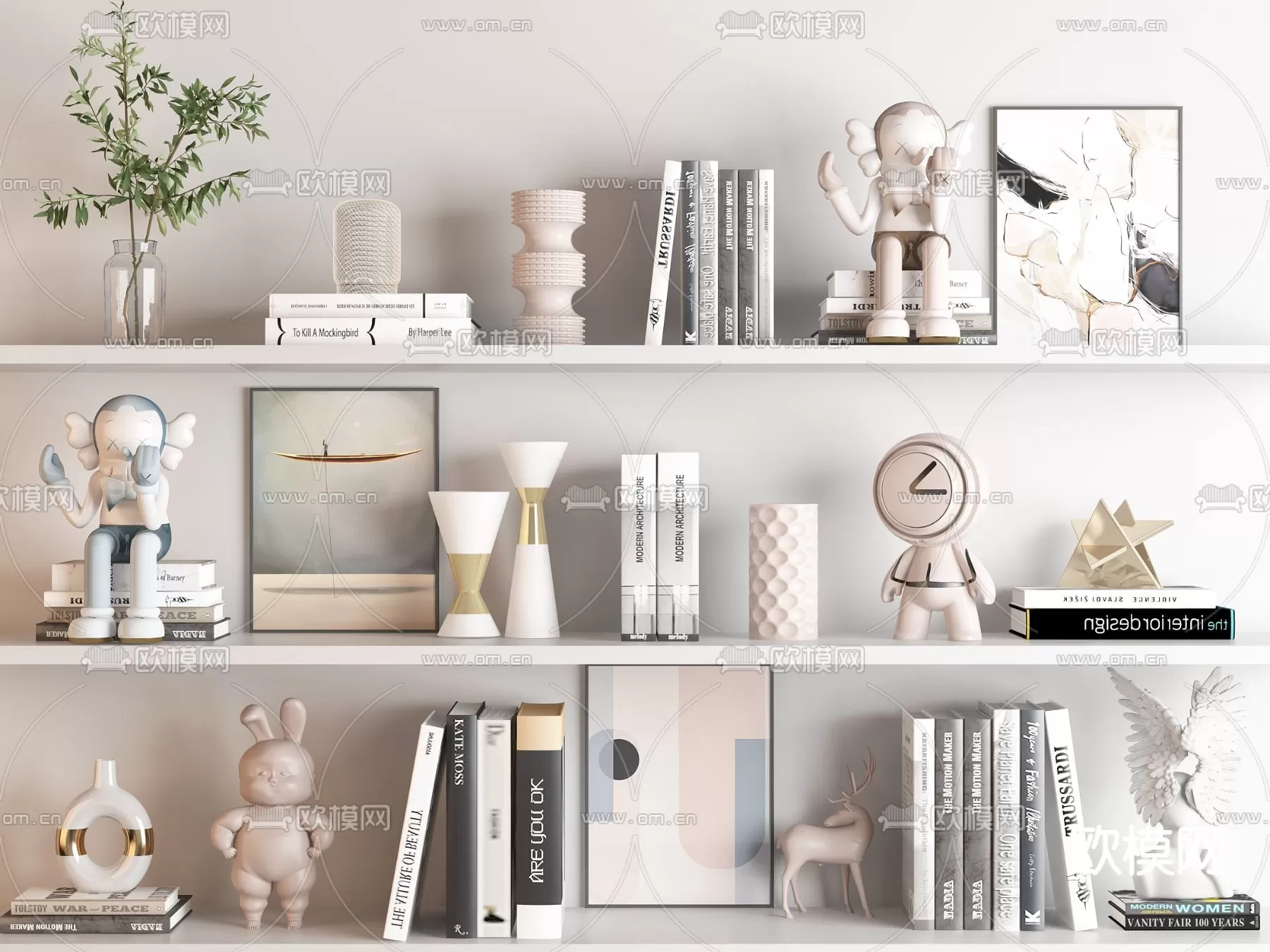 DECORATION SETS – 3D MODELS – 130 – PRO