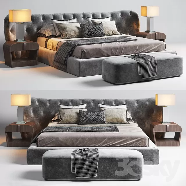 3DSKYMODEL – Bed – 2244