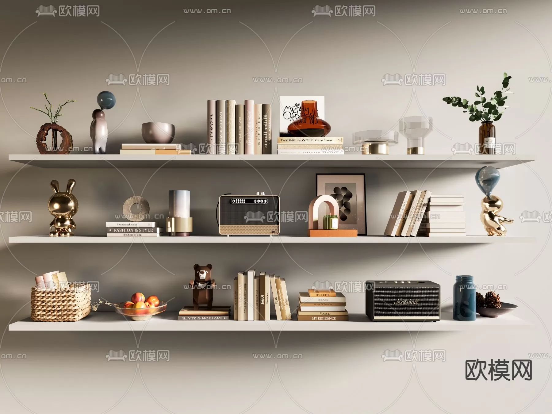 DECORATION SETS – 3D MODELS – 145 – PRO