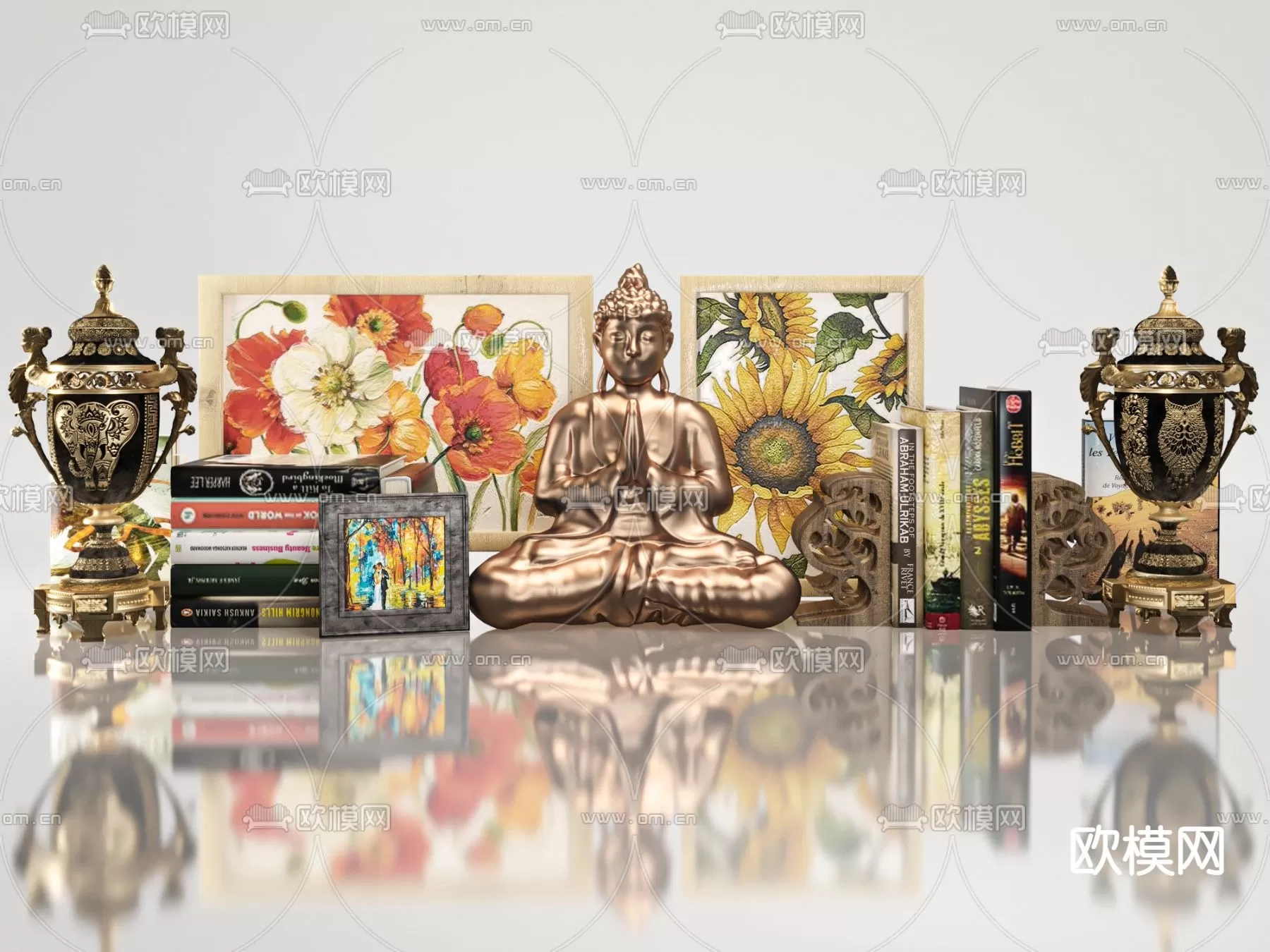 DECORATION SETS – 3D MODELS – 155 – PRO