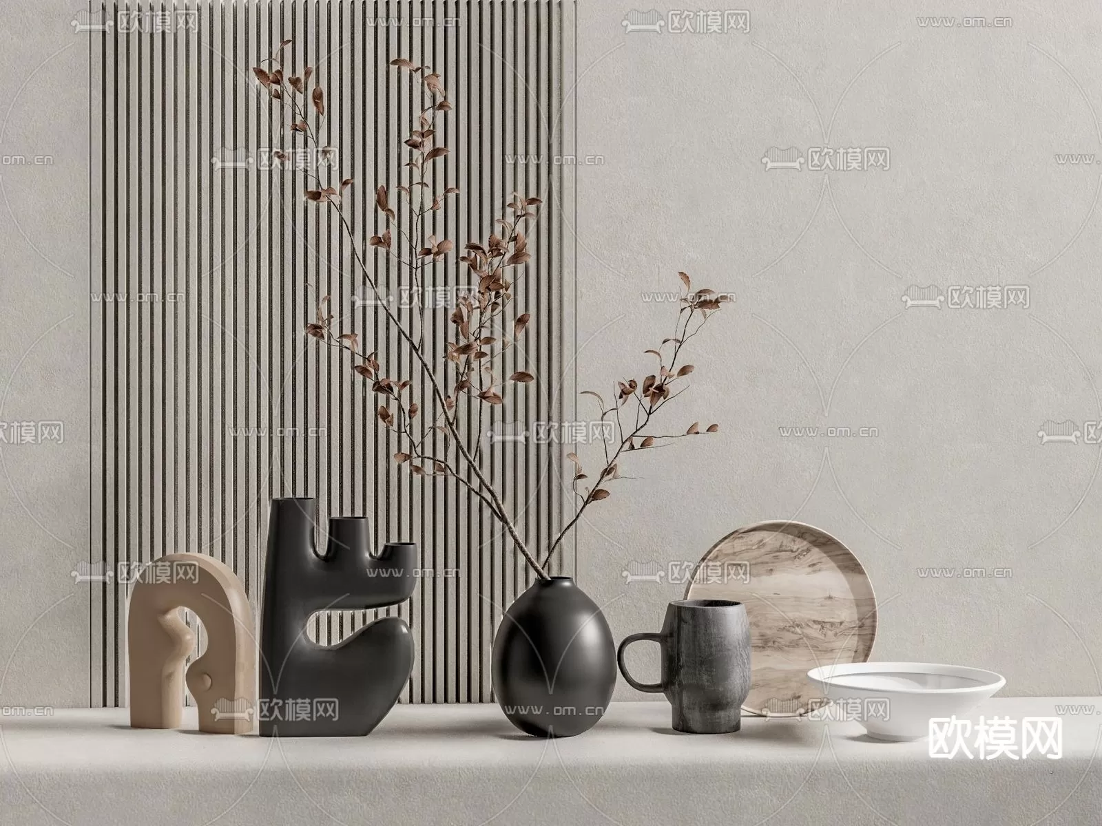 DECORATION SETS – 3D MODELS – 157 – PRO