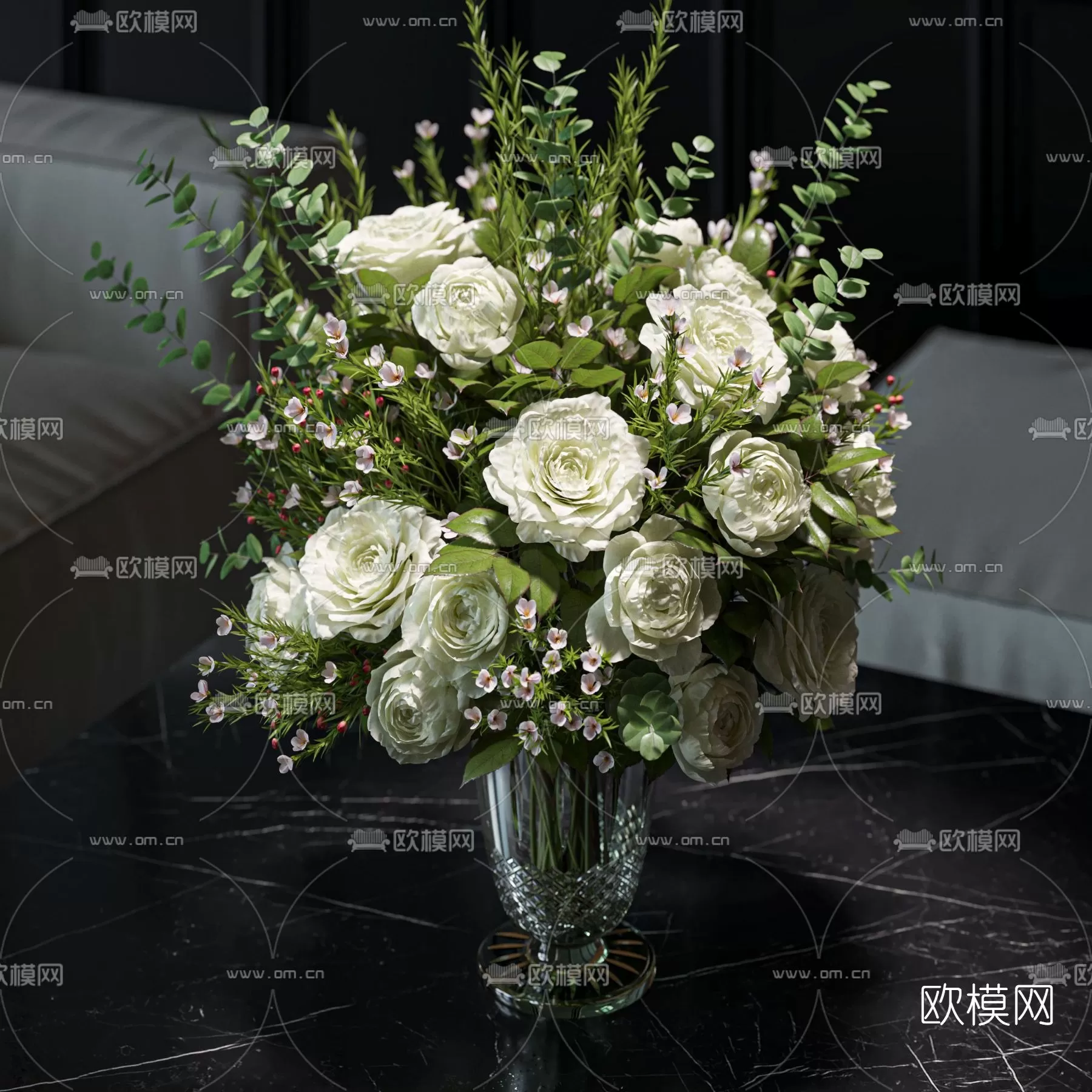 DECORATION SETS – 3D MODELS – 170 – PRO