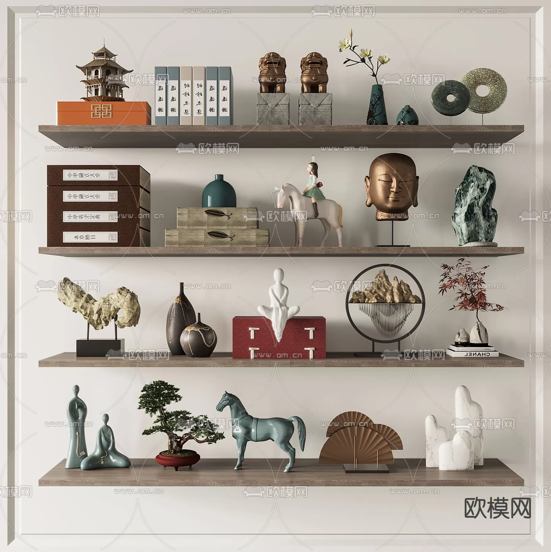 DECORATION SETS – 3D MODELS – 176 – PRO