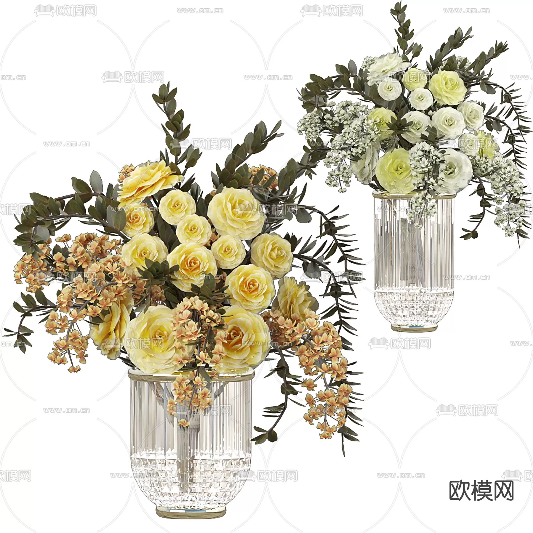 DECORATION SETS – 3D MODELS – 178 – PRO