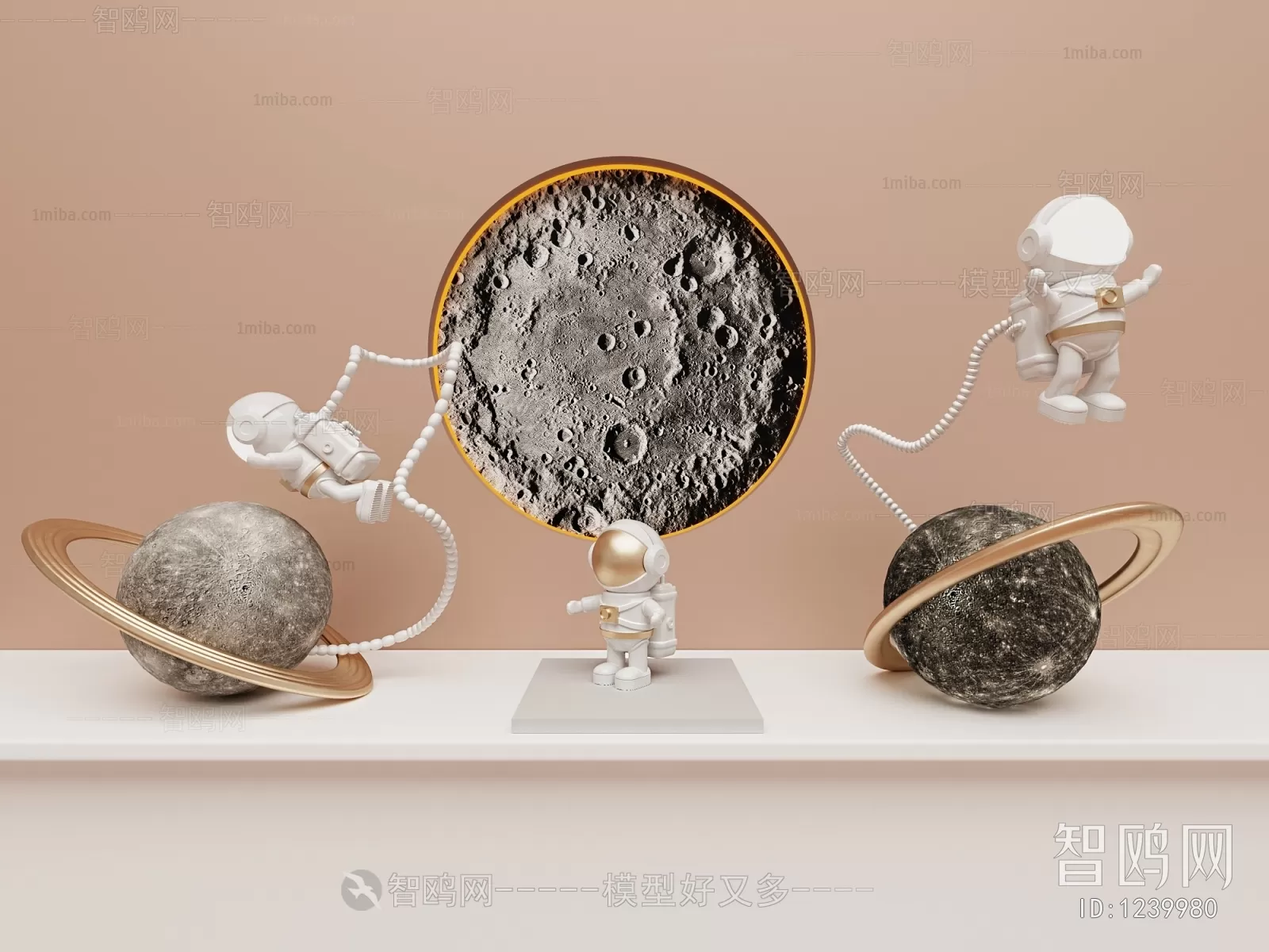 DECORATION SETS – 3D MODELS – 186 – PRO