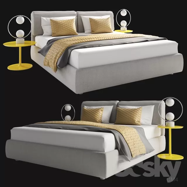 3DSKYMODEL – Bed – 2247