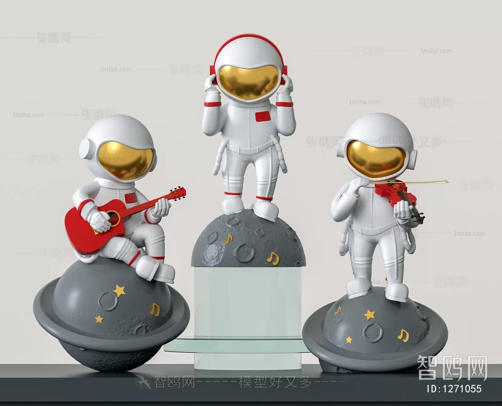 DECORATION SETS – 3D MODELS – 190 – PRO