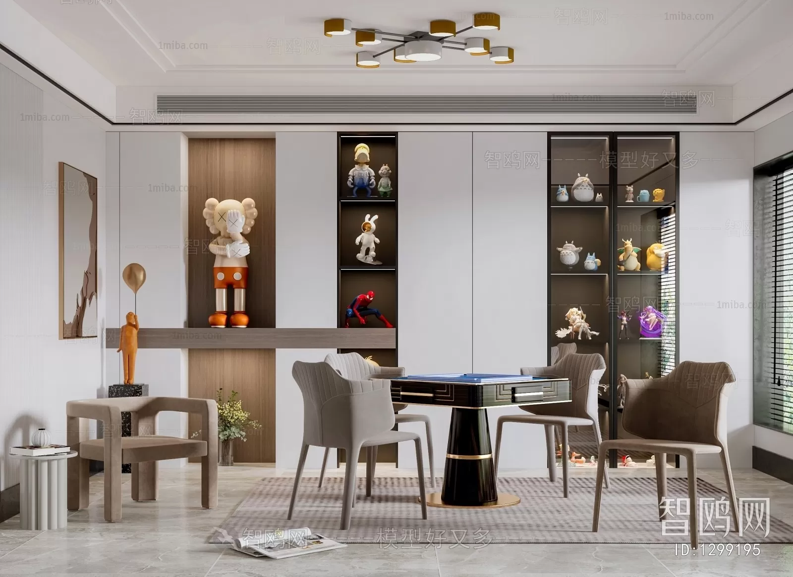 DECORATION SETS – 3D MODELS – 192 – PRO