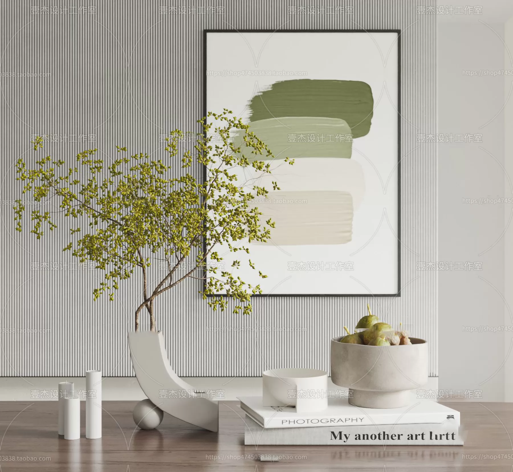 DECORATION SETS – 3D MODELS – 194 – PRO