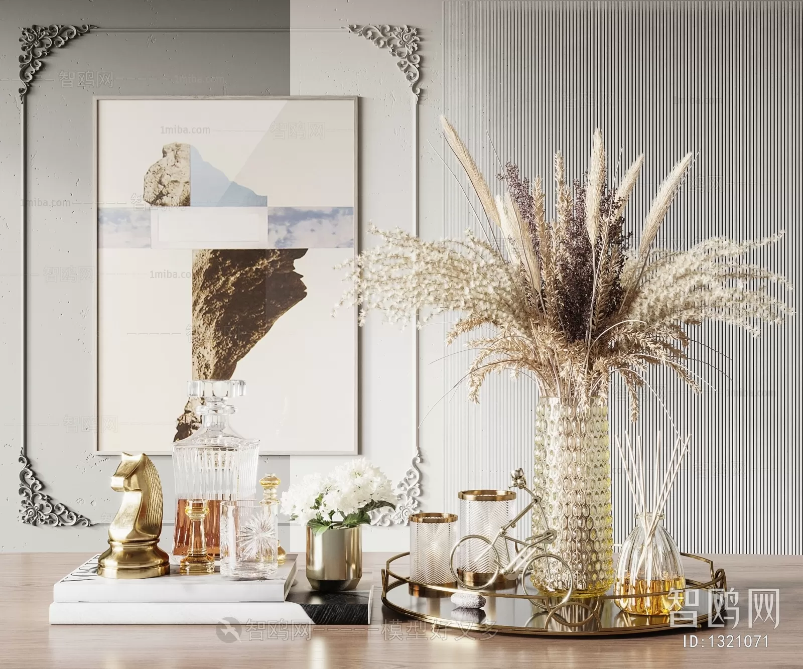 DECORATION SETS – 3D MODELS – 201 – PRO