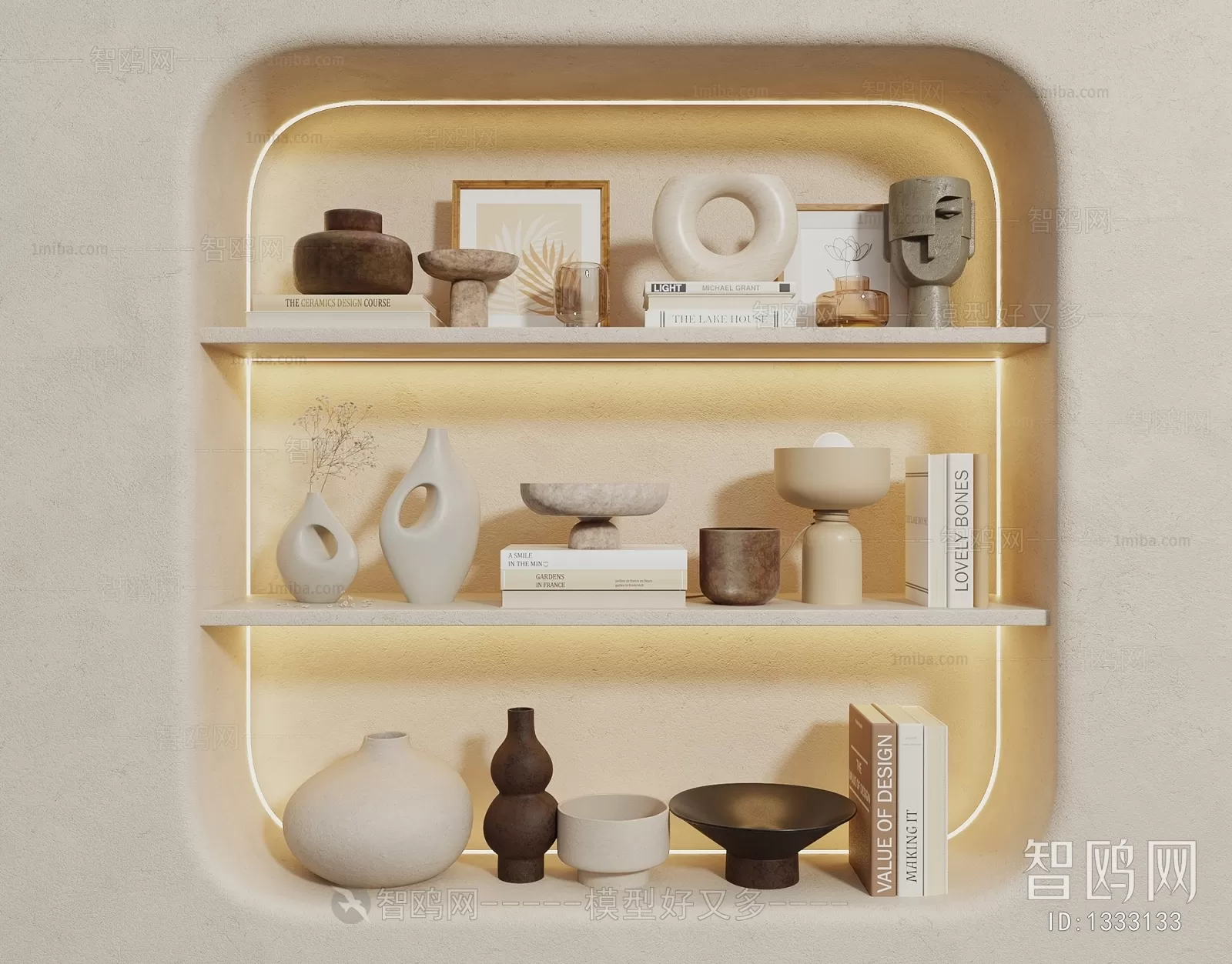 DECORATION SETS – 3D MODELS – 203 – PRO