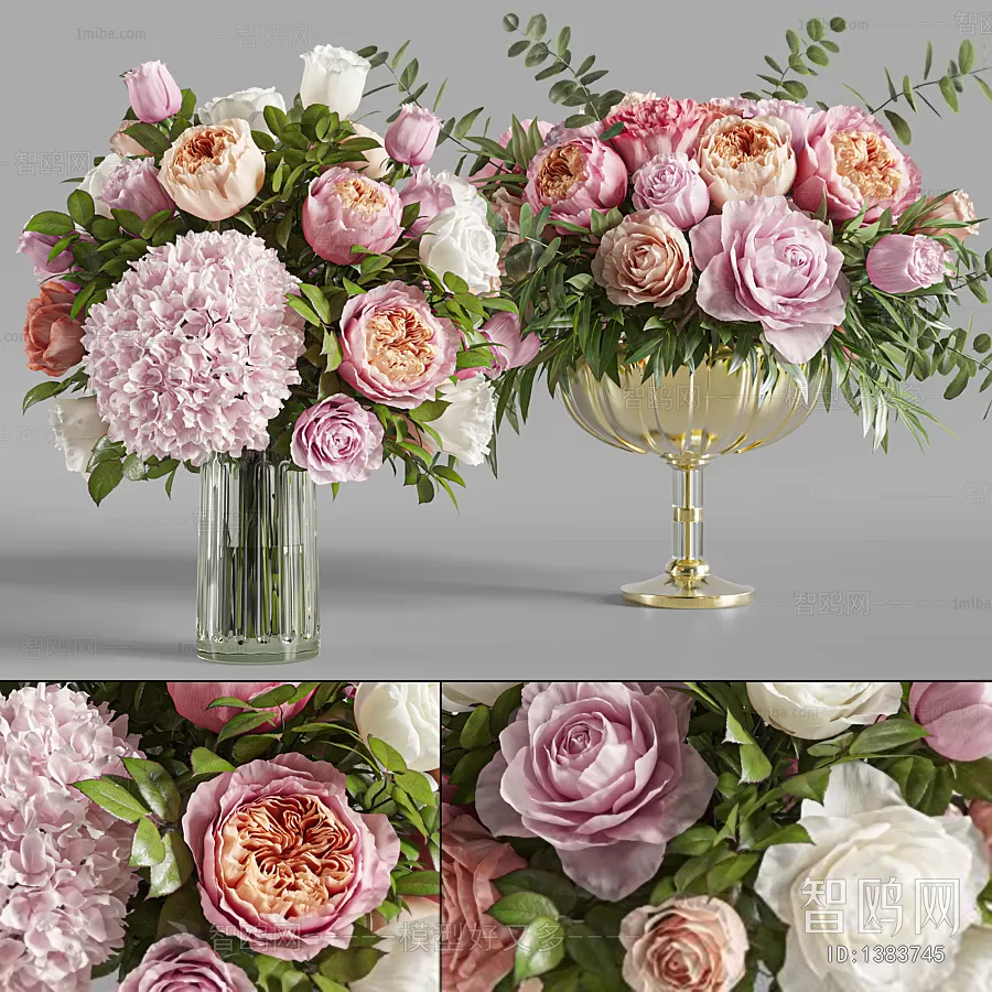 DECORATION SETS – 3D MODELS – 209 – PRO