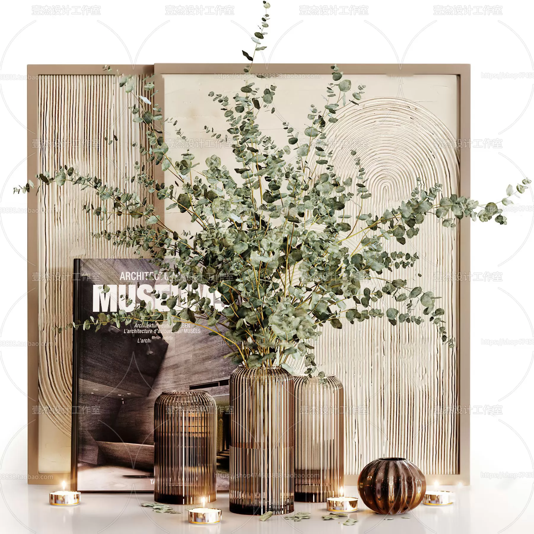 DECORATION SETS – 3D MODELS – 212 – PRO