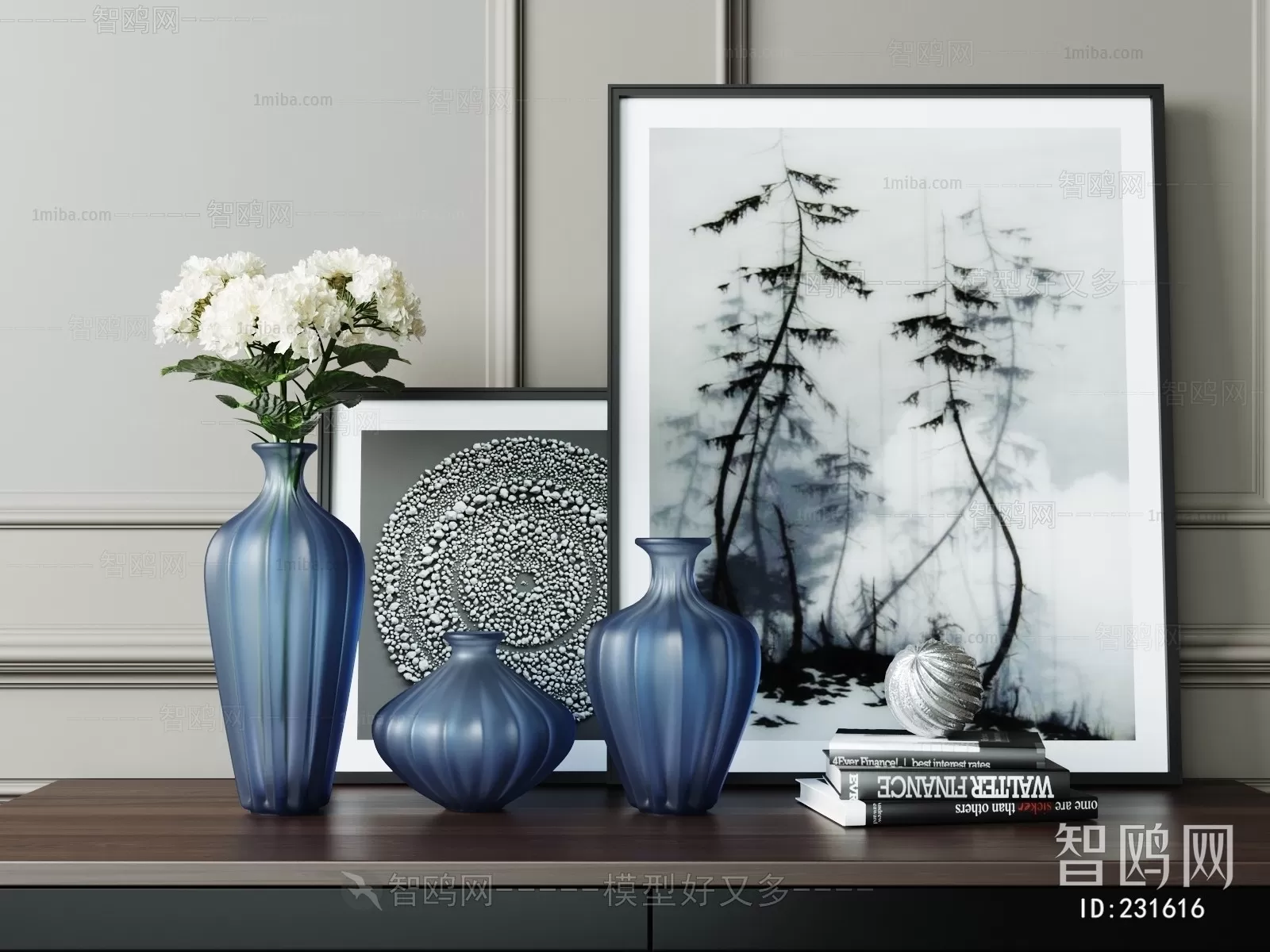 DECORATION SETS – 3D MODELS – 221 – PRO