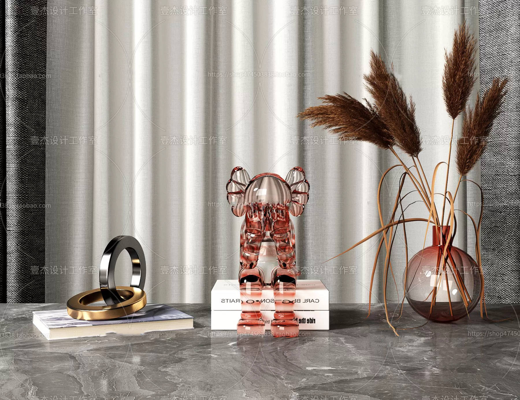 DECORATION SETS – 3D MODELS – 228 – PRO