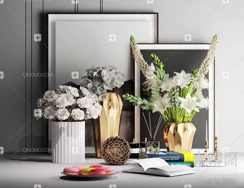 DECORATION SETS – 3D MODELS – 238 – PRO