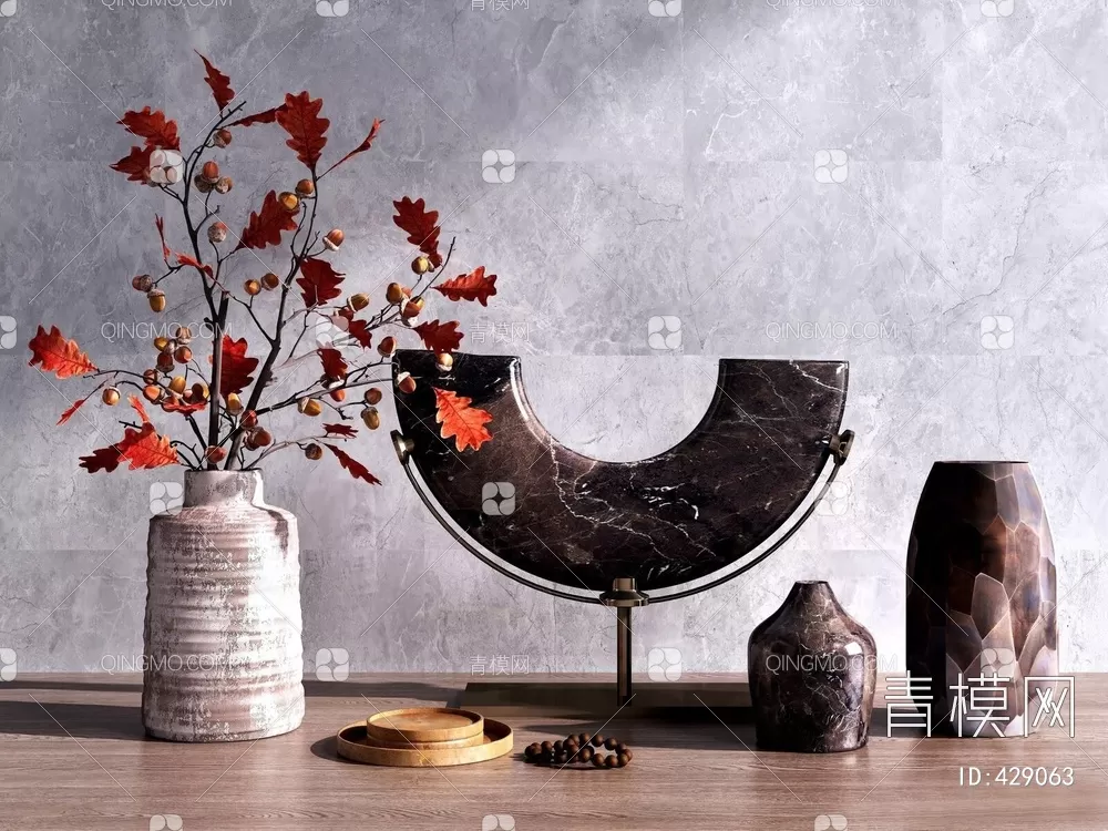 DECORATION SETS – 3D MODELS – 243 – PRO