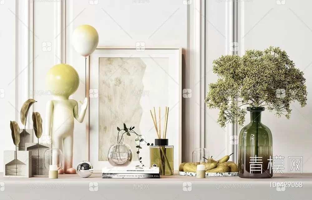 DECORATION SETS – 3D MODELS – 244 – PRO